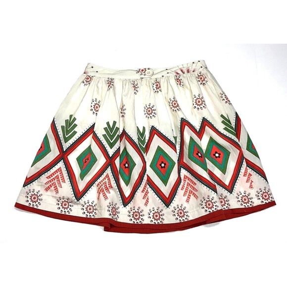 SOLD Forever 21 XXI Geometric Print Mini Skirt - Picture 3 of 8